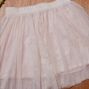 Love Culture Baby Pink Tulle Skirt